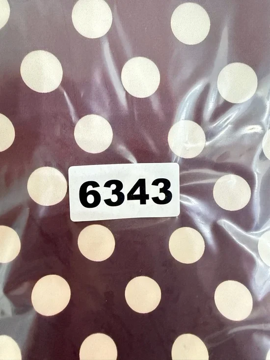 NEW Zara Maroon Polka Dot Midi Skirt Size Small 36343 - Picture 11 of 11